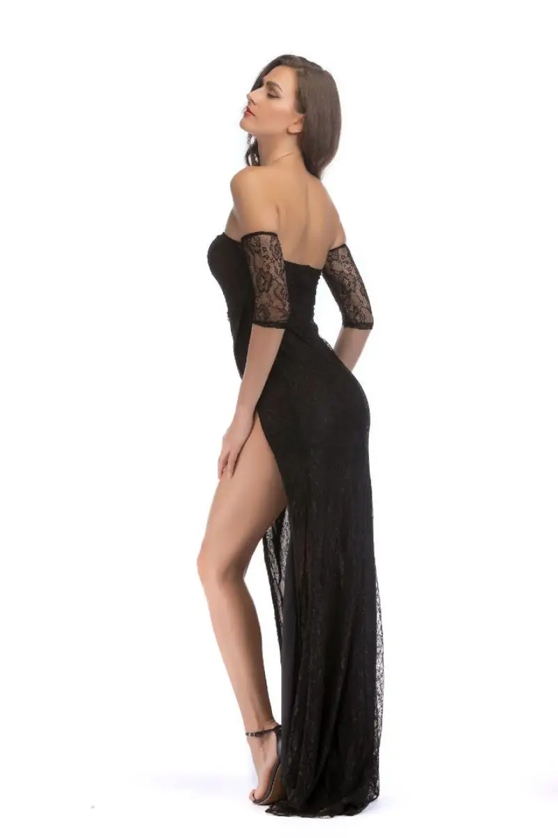 2018 NEW Sexy Backless Lace Forked dress A beach dress Splicing Gauze Hollowed out skirt Free Shpping
2018 NEW Sexy Backless Lace Forked dress A beach dress Splicing Gauze Hollowed out skirt Free Shpping