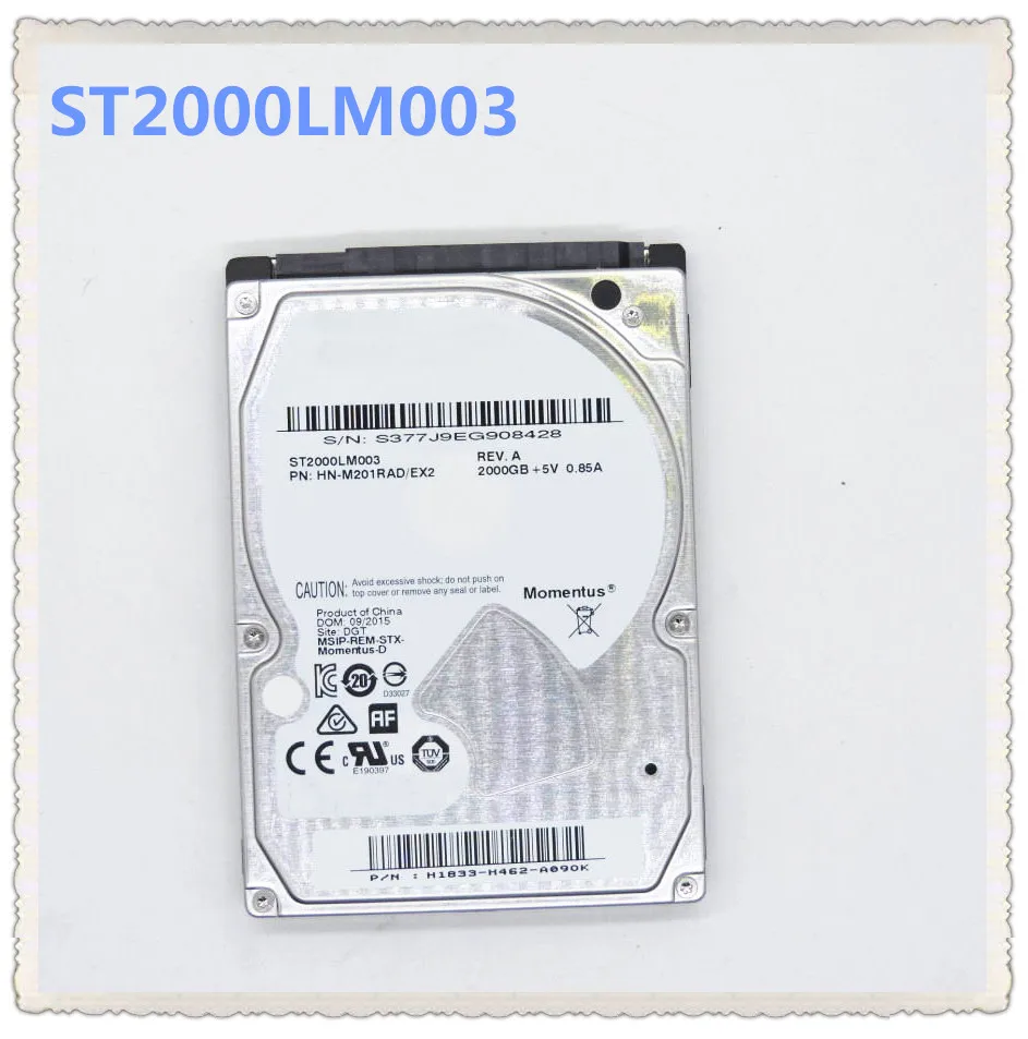 M9T ST2000LM003 2TB 5400 32MB 2.5inch Ensure New in original box. Promised to send in 24 hoursv
M9T ST2000LM003 2TB 5400 32MB 2.5inch Ensure New in original box. Promised to send in 24 hoursv