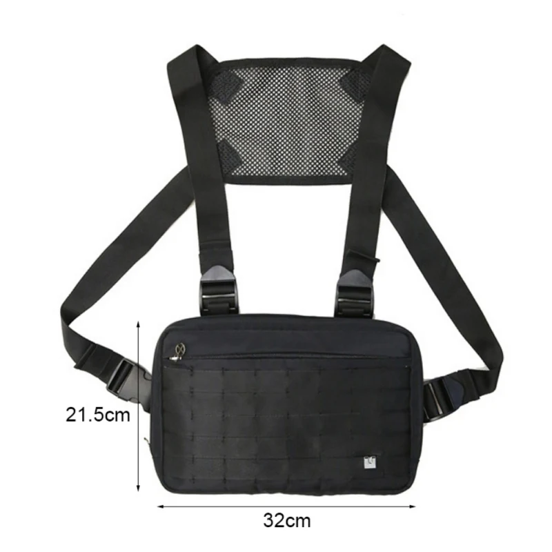 unisex Tactical Cross Shoulder Bags Chest Rig Bags Streetwear Waist Bag Functional Adjustable Chest Bag Hip Hop Style Bag
unisex Tactical Cross Shoulder Bags Chest Rig Bags Streetwear Waist Bag Functional Adjustable Chest Bag Hip Hop Style Bag