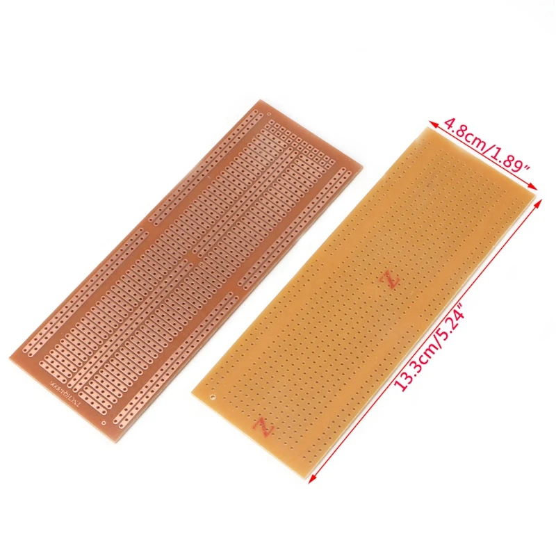 10 Pcs 4.8x13.3cm DIY Prototype Paper PCB Universal Experiment Matrix Circuit Board
10 Pcs 4.8x13.3cm DIY Prototype Paper PCB Universal Experiment Matrix Circuit Board