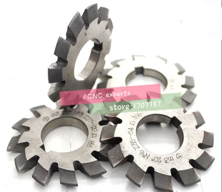 M3.5 modulus PA20 degrees HSS Bevel Gear cutter Bevel Gear Milling cutter 1-8# 8pcs/let Free shipping
M3.5 modulus PA20 degrees HSS Bevel Gear cutter Bevel Gear Milling cutter 1-8# 8pcs/let Free shipping