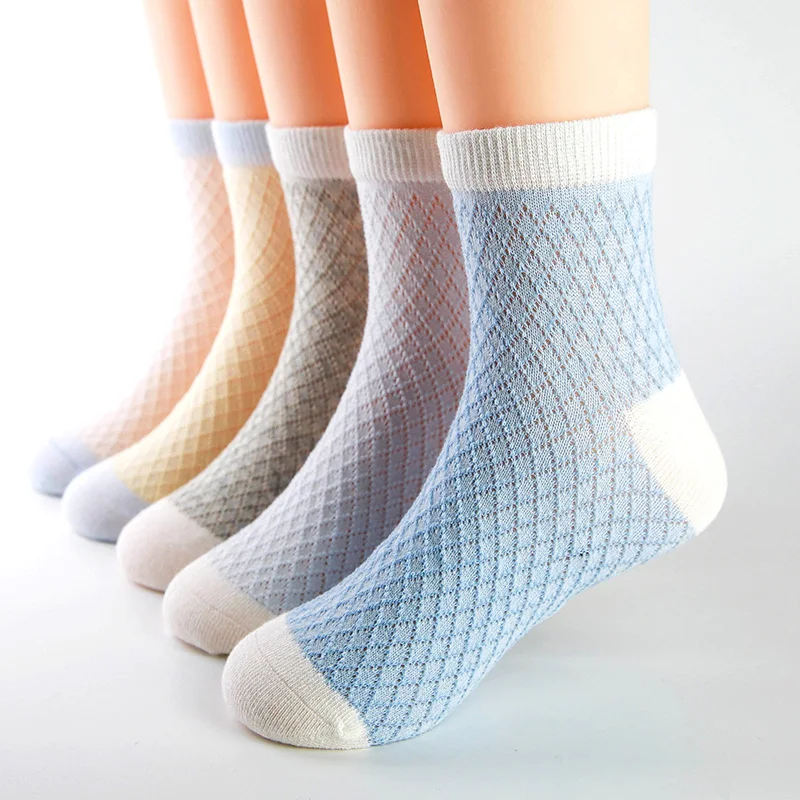 Summer Children Socks 5 Pairs Thin Cotton Boys Socks Mesh Girls Socks Sports Breathable School Children Meias
Summer Children Socks 5 Pairs Thin Cotton Boys Socks Mesh Girls Socks Sports Breathable School Children Meias