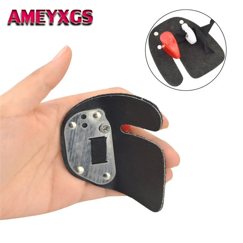 1Pc Archery Finger Tab Guard Protector Gear Bow Glove Right Left Hand Leather Adjustable Outdoor Hunting Shooting Accessories
1Pc Archery Finger Tab Guard Protector Gear Bow Glove Right Left Hand Leather Adjustable Outdoor Hunting Shooting Accessories