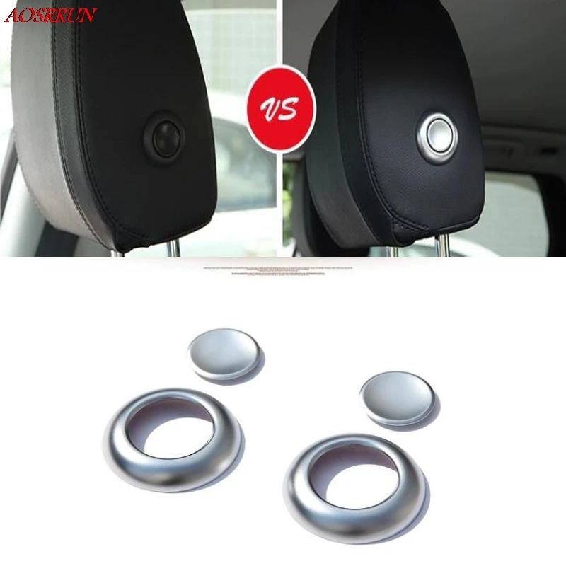 car Accessories headrest adjustment decorative cover trim for Jaguar F-PACE F PACE Land Rover Discovery Freelander 2016 2017 4PS
car Accessories headrest adjustment decorative cover trim for Jaguar F-PACE F PACE Land Rover Discovery Freelander 2016 2017 4PS