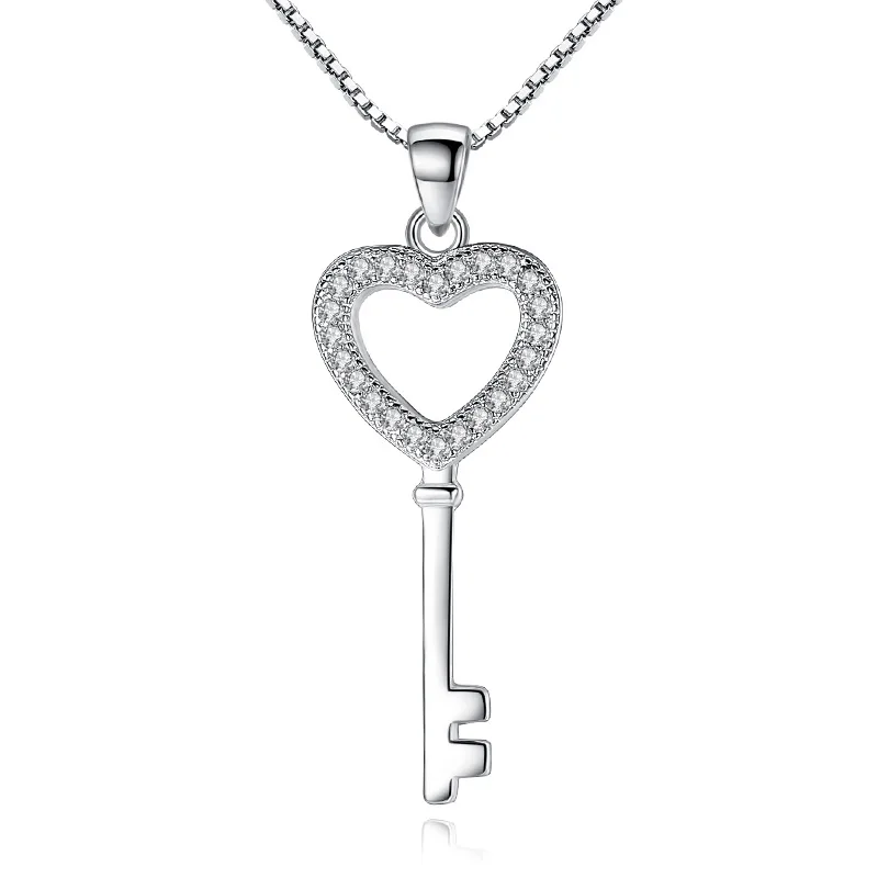 100% 925 sterling silver romantic love heart ladies box chain women pendant necklace female jewelry gift wholesale drop shipping
100% 925 sterling silver romantic love heart ladies box chain women pendant necklace female jewelry gift wholesale drop shipping