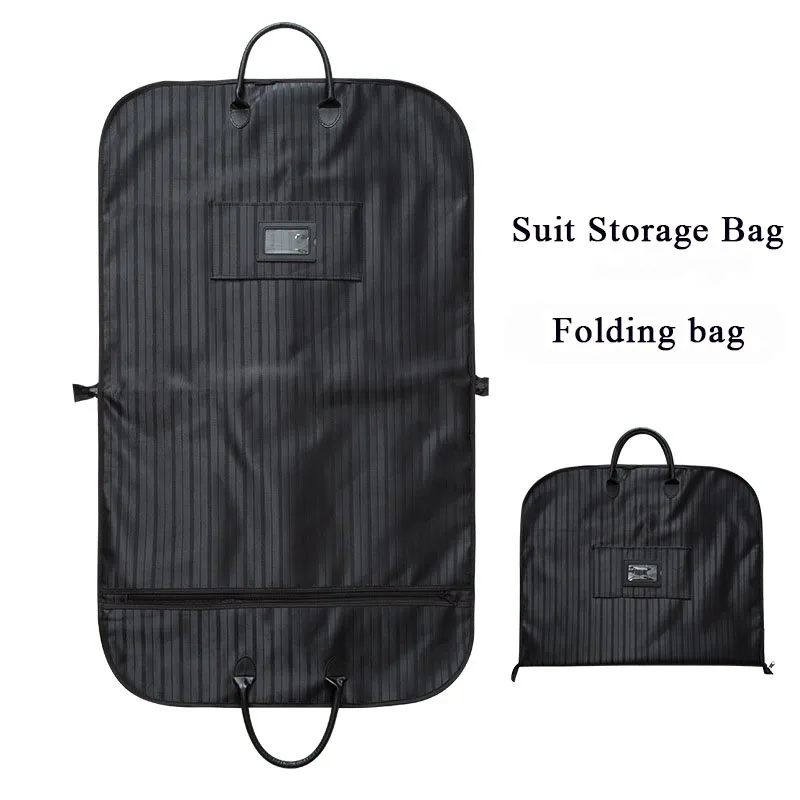 JXSLTC Lightweight Black Nylon Suit travel Bag Business trip women Dress Garment Bag Clamp Waterproof Men's Suit Bag Travel Bags
JXSLTC Lightweight Black Nylon Suit travel Bag Business trip women Dress Garment Bag Clamp Waterproof Men's Suit Bag Travel Bags