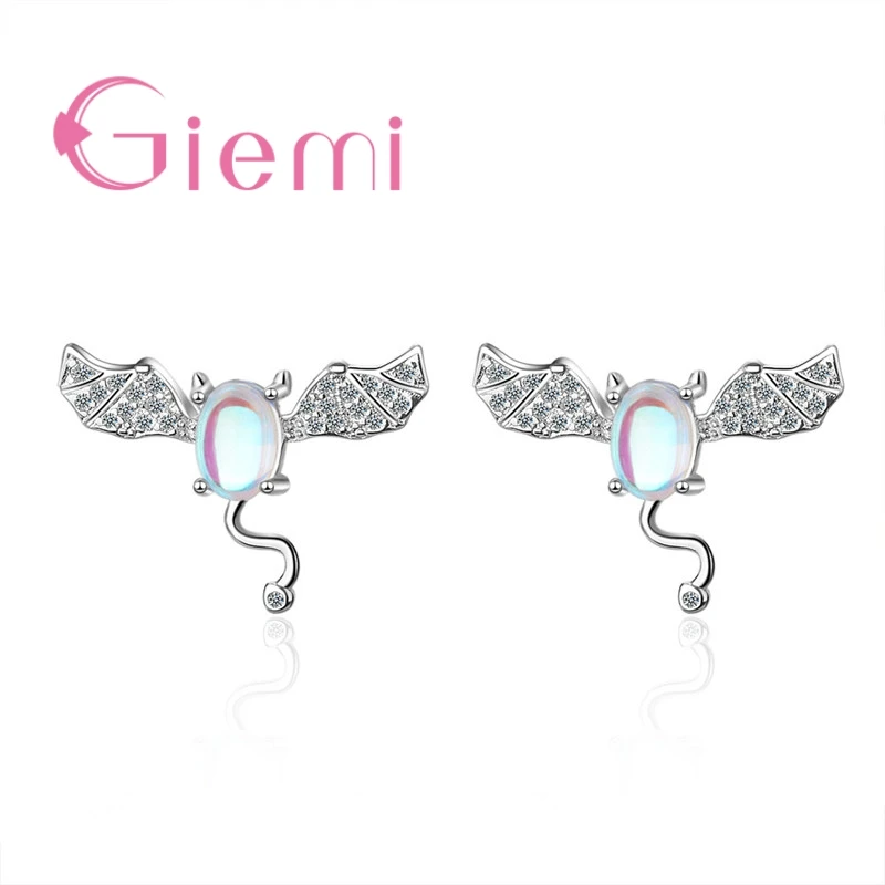 Wonderful Cute Animals Bat Shape For Women Girls 925 Silver Pave Sparkling Cubic Zirconia Clear Opal Birthday Accessory
Wonderful Cute Animals Bat Shape For Women Girls 925 Silver Pave Sparkling Cubic Zirconia Clear Opal Birthday Accessory