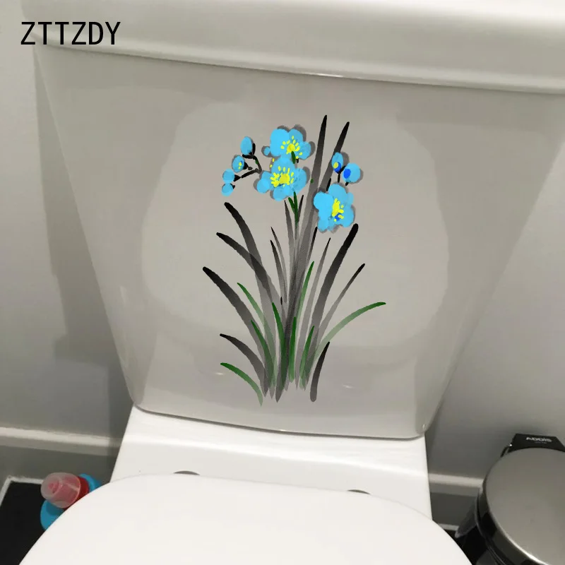 ZTTZDY 15.6*25CM Ink Blue Flowers Classic Art Wall Decal Creative Toilet Sticker Home Decoration T2-0162
ZTTZDY 15.6*25CM Ink Blue Flowers Classic Art Wall Decal Creative Toilet Sticker Home Decoration T2-0162