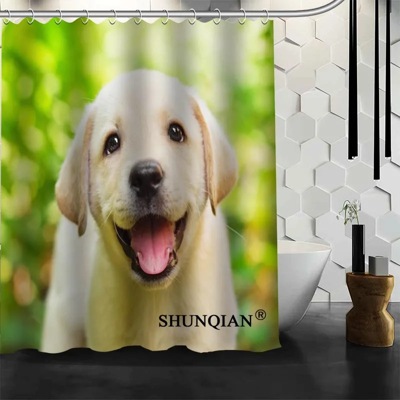 New Arrival Cute Dog Shower Curtain Polyester Fabric Printing Bathroom Curtain Waterproof Bathroom Products With Hook
New Arrival Cute Dog Shower Curtain Polyester Fabric Printing Bathroom Curtain Waterproof Bathroom Products With Hook