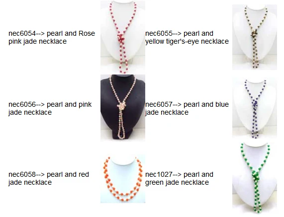 Qingmos Natural Pearl Necklace for Women with Round 6-7mm White Pearl & 8mm Tiger's-eye Jades Long Necklace Jewelry 40'' nec6055
Qingmos Natural Pearl Necklace for Women with Round 6-7mm White Pearl & 8mm Tiger's-eye Jades Long Necklace Jewelry 40'' nec6055