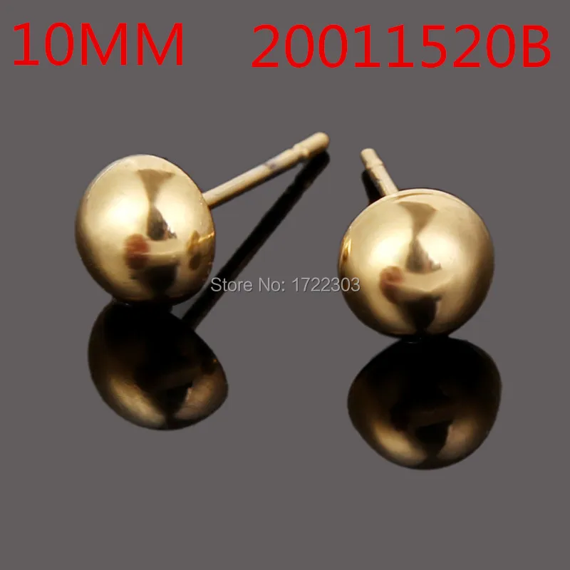Bangrui 10mm Half Ball Amazing Smooth Gold Color Women's Half Ball Stud Earrings Element Austrian Half Ball Earring
Bangrui 10mm Half Ball Amazing Smooth Gold Color Women's Half Ball Stud Earrings Element Austrian Half Ball Earring