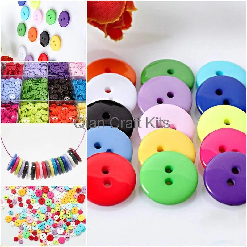 2000pcs 6mm-15mm Variety Colors mixed sizes and colors small Sweet Resin Buttons Bulk wholesale 2 holes
2000pcs 6mm-15mm Variety Colors mixed sizes and colors small Sweet Resin Buttons Bulk wholesale 2 holes