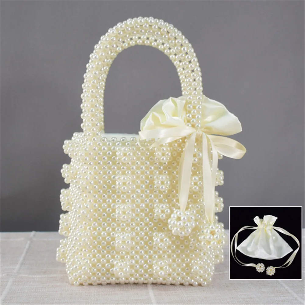 DIY Handmade Handbag Faux Pearl Weaved Women Beaded Handbag for Shopping Evening Party Borsa di perline intrecciata BDF99
DIY Handmade Handbag Faux Pearl Weaved Women Beaded Handbag for Shopping Evening Party Borsa di perline intrecciata BDF99
