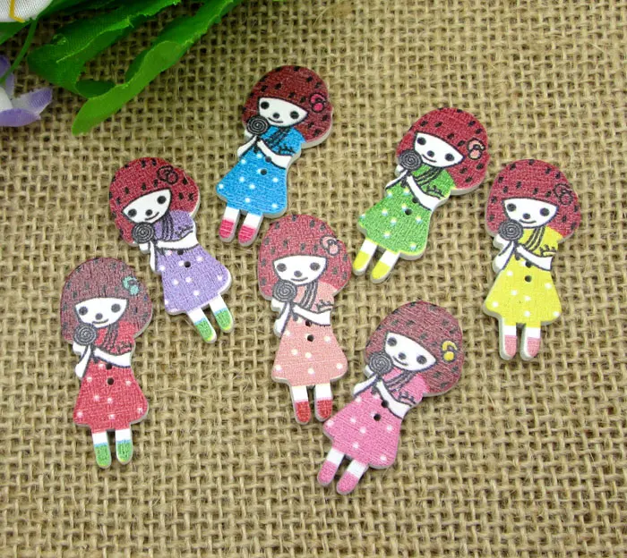 50Pcs Mixed Wood Girl Sewing Buttons For Kids Clothes Scrapbooking Decorative Needlework Botones Handicraft DIY Accessories
50Pcs Mixed Wood Girl Sewing Buttons For Kids Clothes Scrapbooking Decorative Needlework Botones Handicraft DIY Accessories