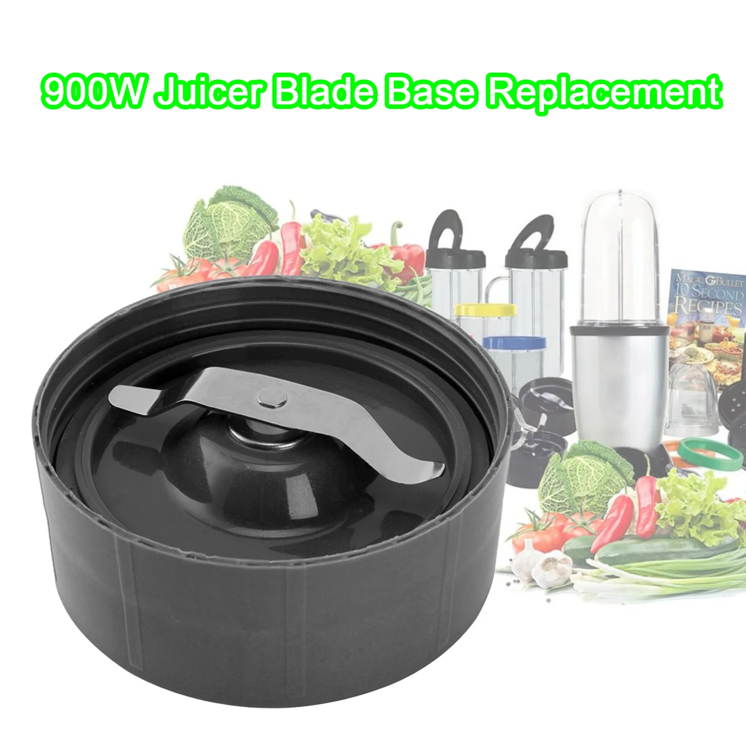 Плоские лезвия из нержавеющей стали для блендера NutriBullet 900 Вт|Ручные