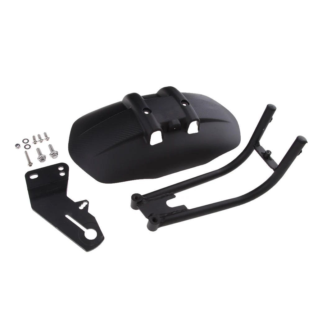 35cm Black Plastic Universal Motorcycle Motorbike Rear Front Mud Guard With Mount Bracket #004
35cm Black Plastic Universal Motorcycle Motorbike Rear Front Mud Guard With Mount Bracket #004