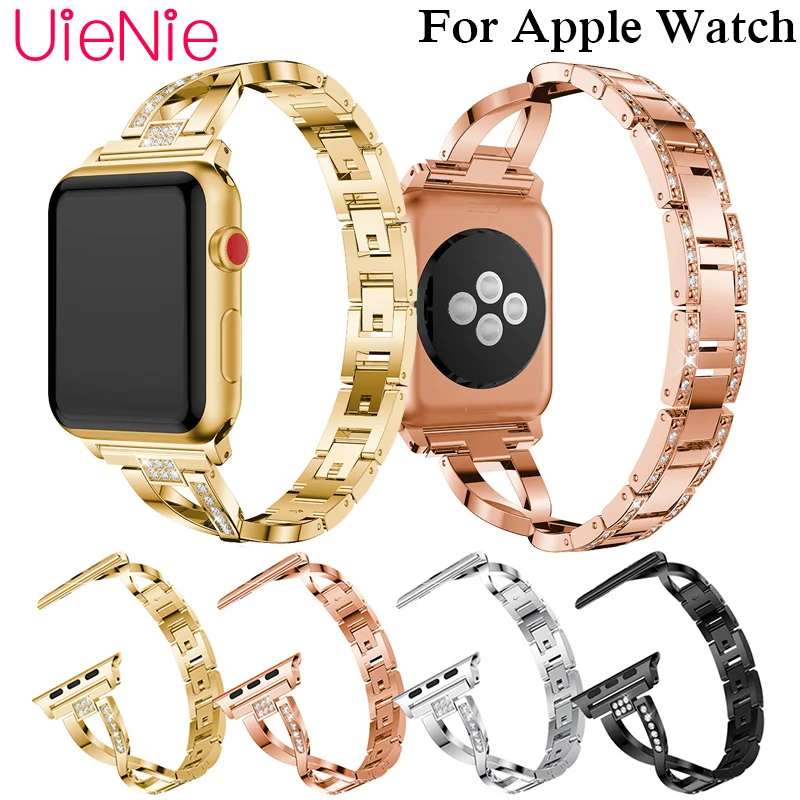 Ремешок для смарт-часов Apple Watch series 4 3 2 1 iWatch, браслет с кристаллами, 40 мм 44 мм 38 мм 42 мм
Ремешок для смарт-часов Apple Watch series 4 3 2 1 iWatch, браслет с кристаллами, 40 мм 44 мм 38 мм 42 мм