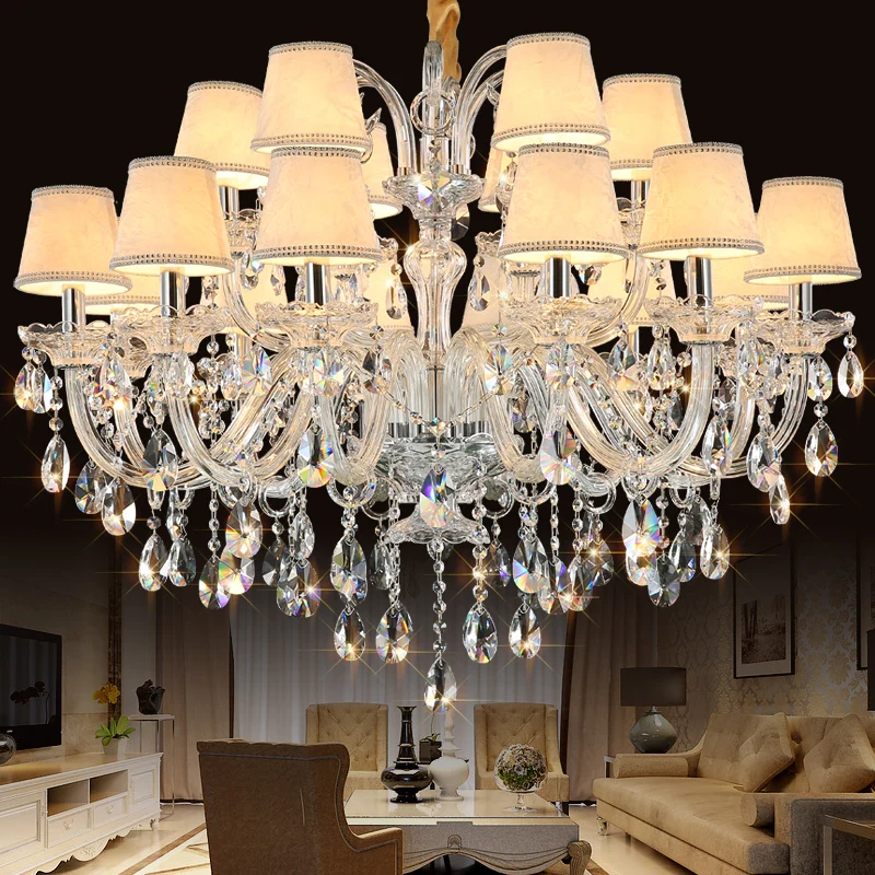 luxury Modern Chandelier lights K9 crystal chandelier Lustres de cristal living room lamp home light fixtures chandeliers Light
luxury Modern Chandelier lights K9 crystal chandelier Lustres de cristal living room lamp home light fixtures chandeliers Light