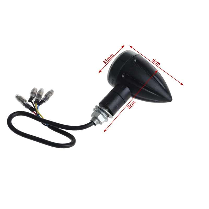YAM 1 Pair Motorcycle Turn Signal Brake Stop Light 12V 13 LED Indicator Red Yellow
YAM 1 Pair Motorcycle Turn Signal Brake Stop Light 12V 13 LED Indicator Red Yellow
