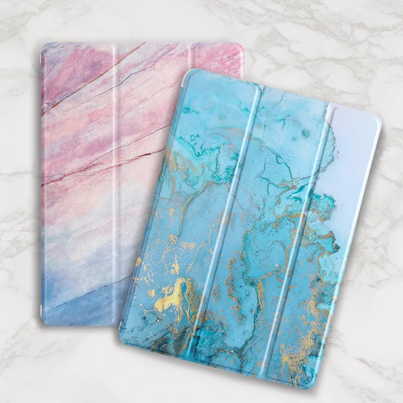 Marble Grain for iPad 2018 Case Leather Silicone Back Cover for iPad Air 2 1 Pro 10.5 Auto Sleep/Wake Coque for Funda iPad 234
Marble Grain for iPad 2018 Case Leather Silicone Back Cover for iPad Air 2 1 Pro 10.5 Auto Sleep/Wake Coque for Funda iPad 234