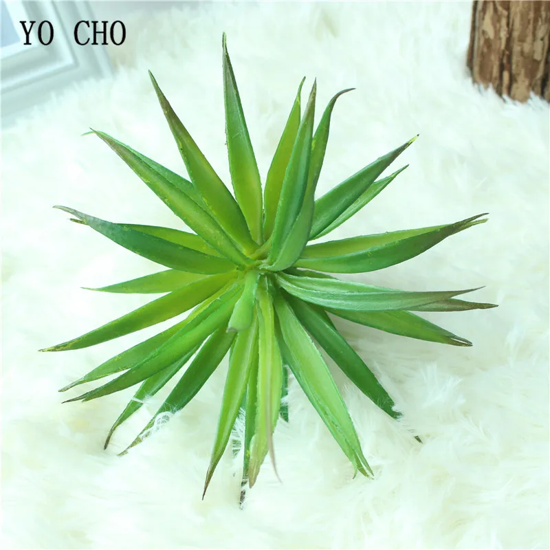 YO CHO 1PC Artificial Succulents Plant Green Leaf For Garden Home Bar Decoration DIY Fake Big Flag Leaf Plants Hotel Decor
YO CHO 1PC Artificial Succulents Plant Green Leaf For Garden Home Bar Decoration DIY Fake Big Flag Leaf Plants Hotel Decor
