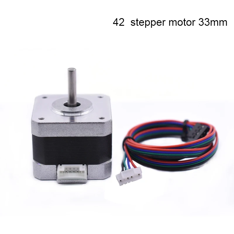 4PCS Nema17 Stepper Motor 42 motor CNC stepper motor Length 34mm stepping motor/1.33A for 3D Printer for CNC XYZ
4PCS Nema17 Stepper Motor 42 motor CNC stepper motor Length 34mm stepping motor/1.33A for 3D Printer for CNC XYZ