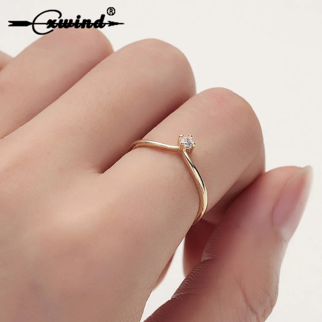 Cxwind Fashion Zirconia Crown Ring for Women's Wedding Party AAA Zircon Crystal Geometric Ring 2019 anillos Jewelry
Cxwind Fashion Zirconia Crown Ring for Women's Wedding Party AAA Zircon Crystal Geometric Ring 2019 anillos Jewelry