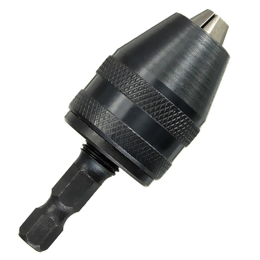 0.3-3.6mm Keyless Drill Chuck Screwdriver Impact Driver Adaptor 1/4" Shank Drill Black
0.3-3.6mm Keyless Drill Chuck Screwdriver Impact Driver Adaptor 1/4" Shank Drill Black