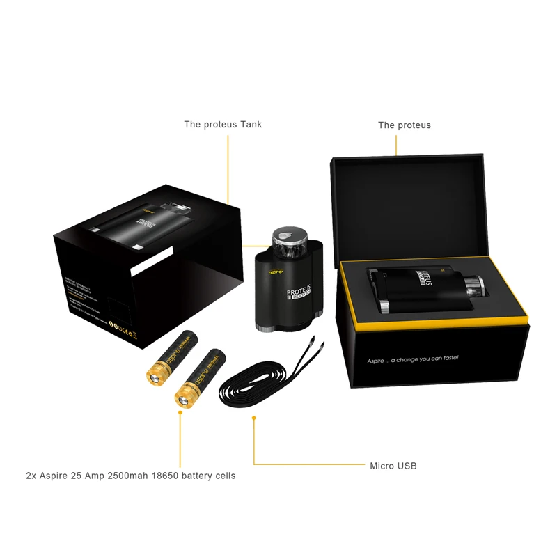 Electronic Cigarettes Kit Aspire Proteus E-hookah With 18ml Updated Proteus Tank Proteus Kit Fit Dual 18650 Hookah Vaporizer
Electronic Cigarettes Kit Aspire Proteus E-hookah With 18ml Updated Proteus Tank Proteus Kit Fit Dual 18650 Hookah Vaporizer