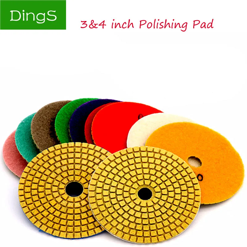 5pcs/set 3/4 inch Diamond Wet Dry Polishing Pads 80/100mm Sanding Disc Polishing Marble Granite Polisher Diamond Tool
5pcs/set 3/4 inch Diamond Wet Dry Polishing Pads 80/100mm Sanding Disc Polishing Marble Granite Polisher Diamond Tool