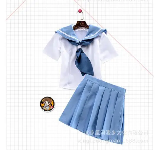 Костюм для косплея из аниме Kill la Kill Mako Mankanshoku, милое тонкое плиссированное платье из двух частей, полный комплект (футболка + юбка)
Костюм для косплея из аниме Kill la Kill Mako Mankanshoku, милое тонкое плиссированное платье из двух частей, полный комплект (футболка + юбка)