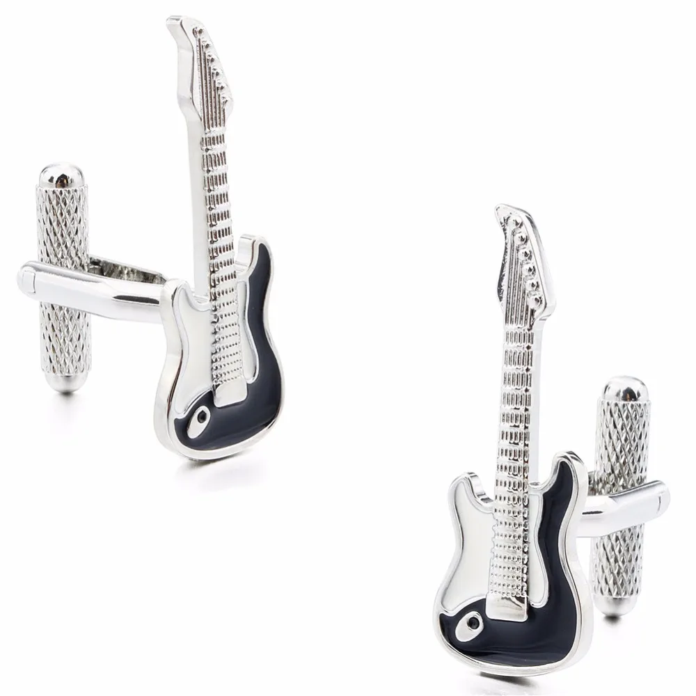 HAWSON Fashionable Cufflinks Electric Guitar / Amp Enamel Black & White Cuff Links High Quality French Cuffs/Shirts Gift
HAWSON Fashionable Cufflinks Electric Guitar / Amp Enamel Black & White Cuff Links High Quality French Cuffs/Shirts Gift