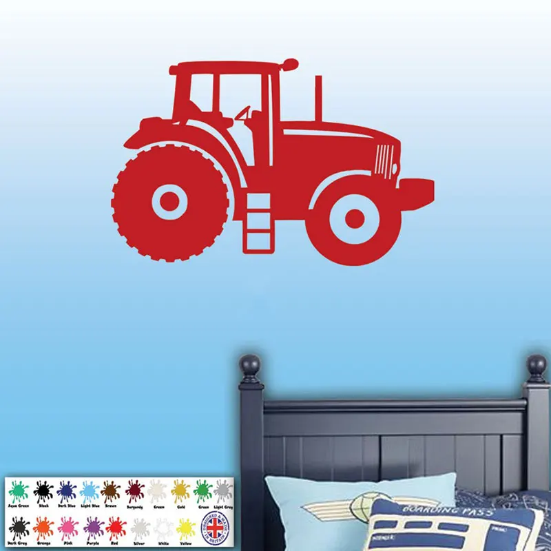 Personalised Custom Name initial TRACTOR Wall Sticker vinyl decal For Boys Kids Bedroom Wall Art Decoration Accessories
Personalised Custom Name initial TRACTOR Wall Sticker vinyl decal For Boys Kids Bedroom Wall Art Decoration Accessories