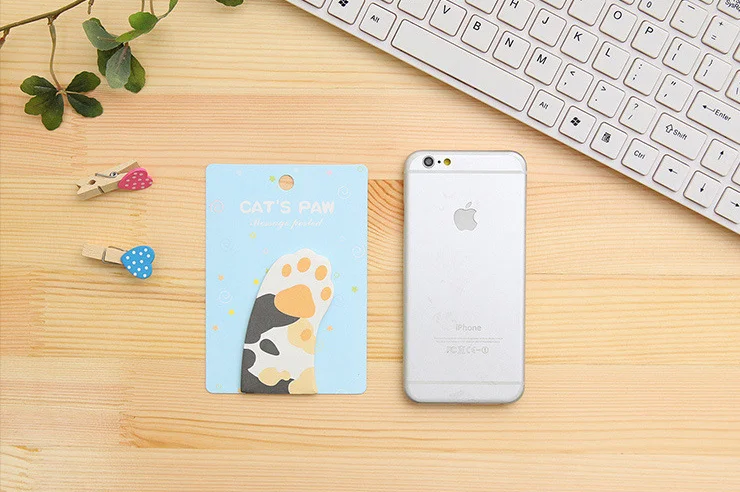 Cartoon cat's paw Memo Pad Sticky Notes memo boards DIY Kawaii Paper Sticker Pads Korean Stationery office supplies stationery
Cartoon cat's paw Memo Pad Sticky Notes memo boards DIY Kawaii Paper Sticker Pads Korean Stationery office supplies stationery