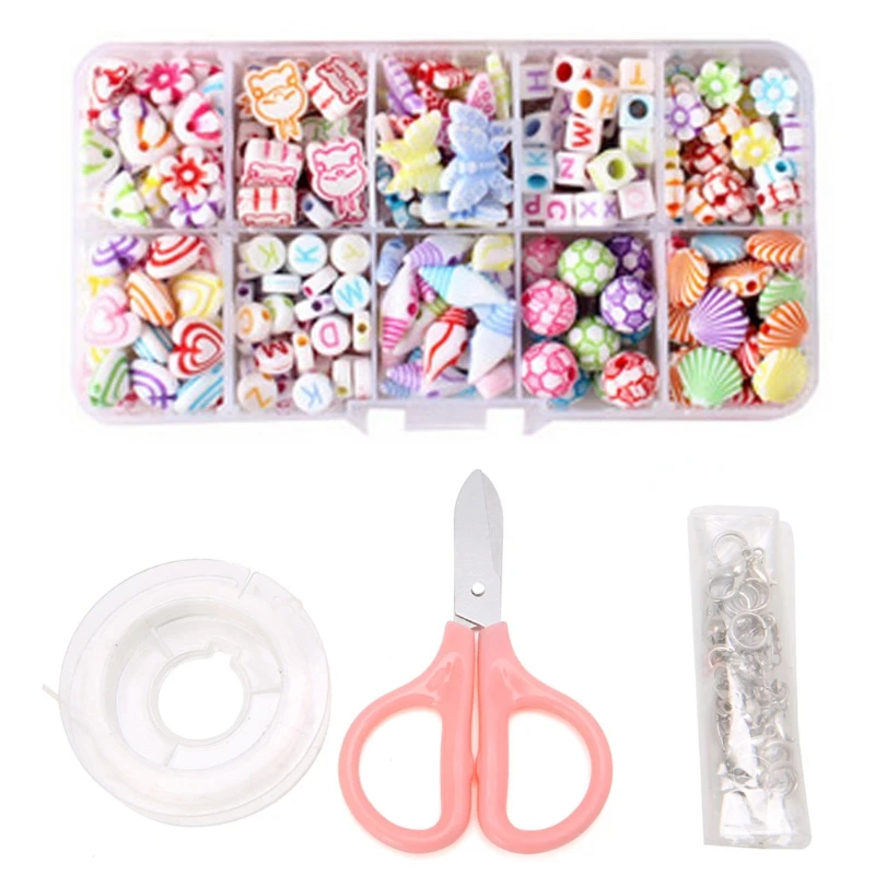 1Box Cartoon Acrylic Bead Kit Jewelry Necklace Bracelet Handmake Kids Children Craft Set DIY
1Box Cartoon Acrylic Bead Kit Jewelry Necklace Bracelet Handmake Kids Children Craft Set DIY