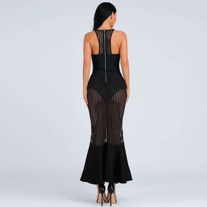 INDRESSME 2019 New Women Bandage Dress Runway Party Dresses Halter Mesh Sexy Lady Hollow Out Celebrity Mermaid Dress Lady
INDRESSME 2019 New Women Bandage Dress Runway Party Dresses Halter Mesh Sexy Lady Hollow Out Celebrity Mermaid Dress Lady