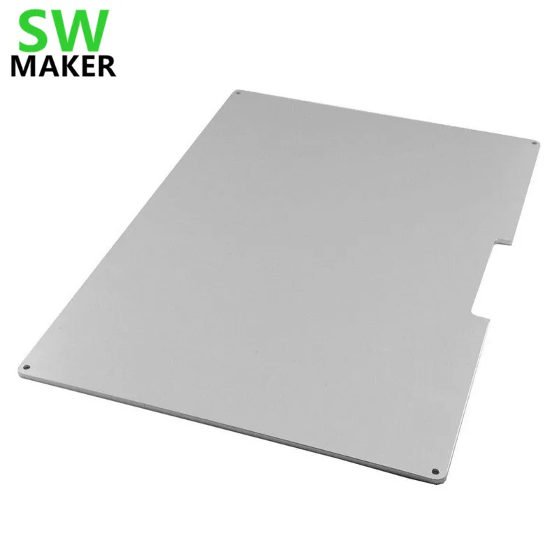 Алюминиевая Подогреваемая платформа SWMAKER 300x200 мм 3D-принтер RepRap Prusa i3 обновленный