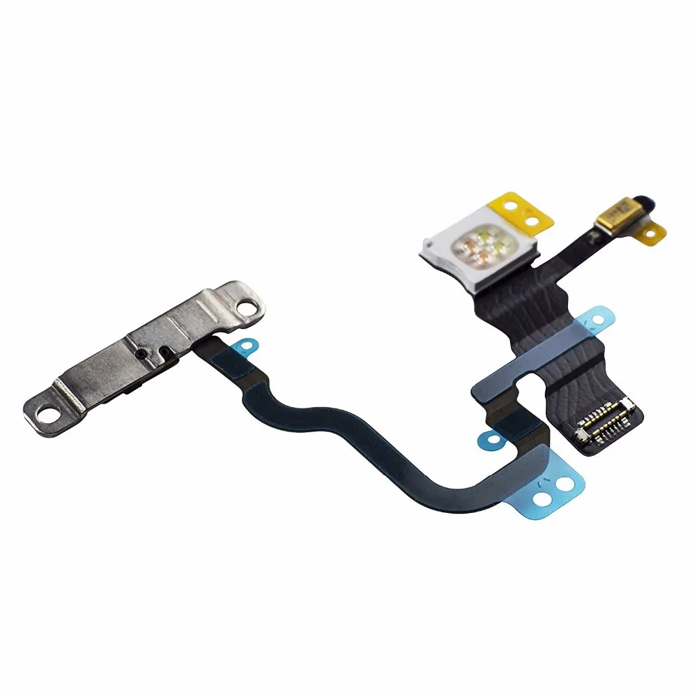 1pcs For iPhone X Power On Off and LED Flash Lights Flex Cable Assembly with metal bracket
1pcs For iPhone X Power On Off and LED Flash Lights Flex Cable Assembly with metal bracket
