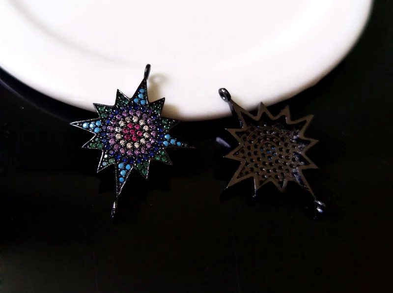 10Pcs Turkish Style Sun Flower Bails Connector,CZ zircon Micro pave crystal Charm,DIY Bracelet necklace Jewelry making CT173
10Pcs Turkish Style Sun Flower Bails Connector,CZ zircon Micro pave crystal Charm,DIY Bracelet necklace Jewelry making CT173
