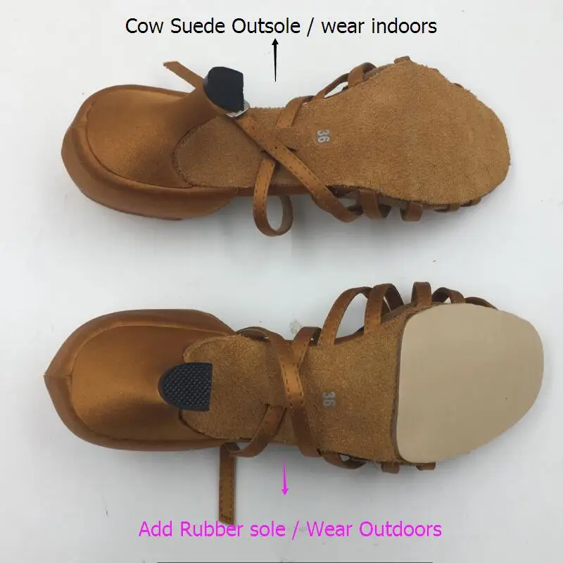 Rubber Outsole Add For Women Zapatos De Baile Latin Ballroom Salsa Dance Shoes Professional EVKOOdance
Rubber Outsole Add For Women Zapatos De Baile Latin Ballroom Salsa Dance Shoes Professional EVKOOdance