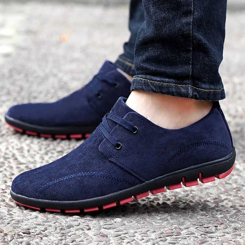 Spring New Men Casual Shoes Breathable Canvas Shoes Fashion Business Men Shoes Low Lace-up Men Flat Shoes Sapatos Zapatillas
Spring New Men Casual Shoes Breathable Canvas Shoes Fashion Business Men Shoes Low Lace-up Men Flat Shoes Sapatos Zapatillas
