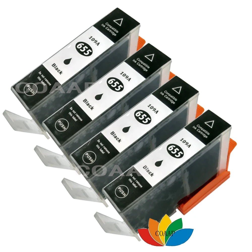 4 чернильных картриджа, совместимый с hp 655 XL BK C M Y для HP Deskjet 5525 6525 6520 6625 3525 4615 принтер
4 чернильных картриджа, совместимый с hp 655 XL BK C M Y для HP Deskjet 5525 6525 6520 6625 3525 4615 принтер