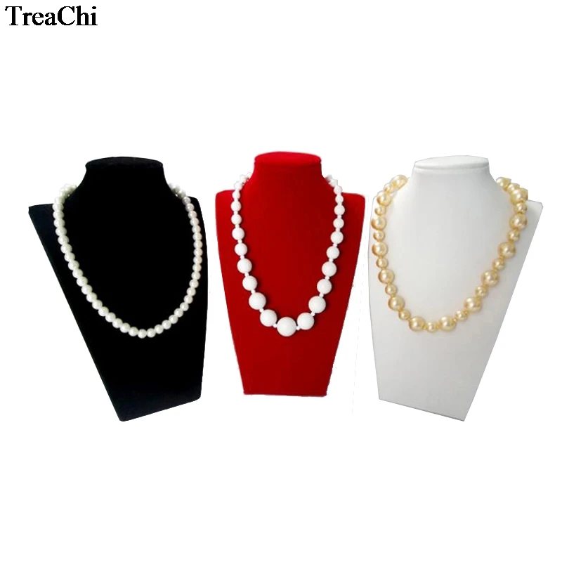 Retail Velvet Jewelry Display Bust White PU Necklace Pendant Organizer 3 CLR Pear Bead Chain Storage Show Mannequin Stand 22cm
Retail Velvet Jewelry Display Bust White PU Necklace Pendant Organizer 3 CLR Pear Bead Chain Storage Show Mannequin Stand 22cm