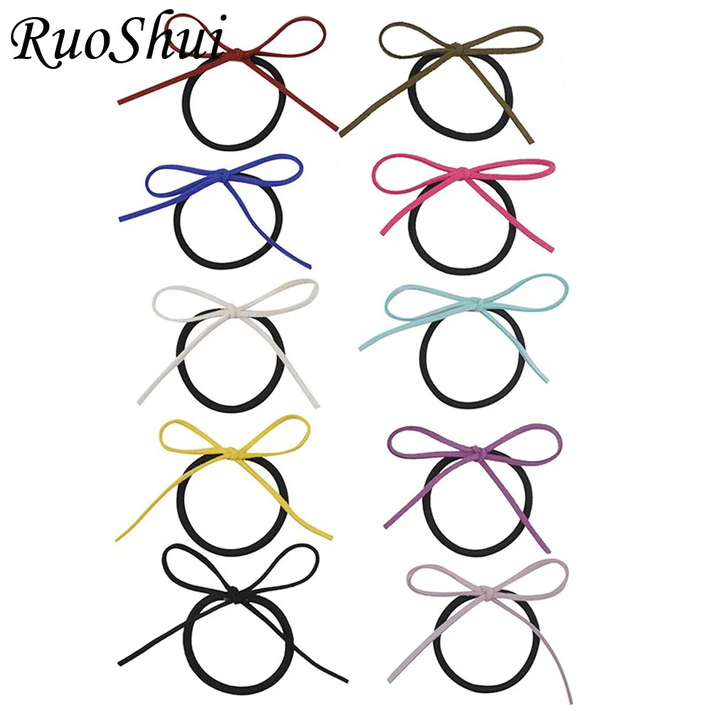 10pcs/lot Fresh Candy Color Rubber Hair Ring For Kids Girls Leather Knot Boutique Hair Accessories Elastic Hair Bands
10pcs/lot Fresh Candy Color Rubber Hair Ring For Kids Girls Leather Knot Boutique Hair Accessories Elastic Hair Bands