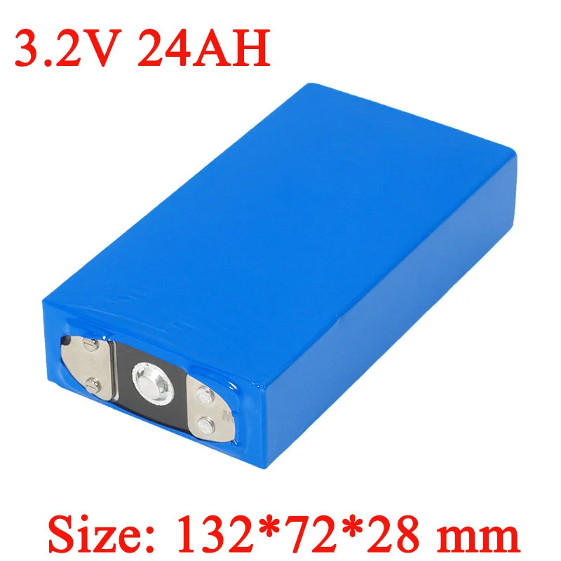 3.2V 24Ah battery pack LiFePO4 phosphate Large capacity 24000mAh Motorcycle Electric Car motor batteries modification
3.2V 24Ah battery pack LiFePO4 phosphate Large capacity 24000mAh Motorcycle Electric Car motor batteries modification