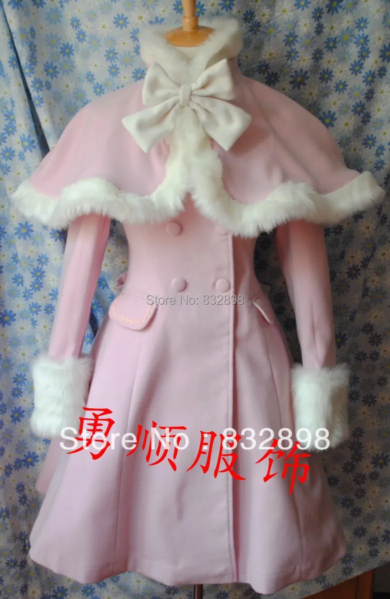 Double Breasted Lolita Wool Winter Coat & Cappa Girls Winter Coats Brand Long Winter Coat
Double Breasted Lolita Wool Winter Coat & Cappa Girls Winter Coats Brand Long Winter Coat