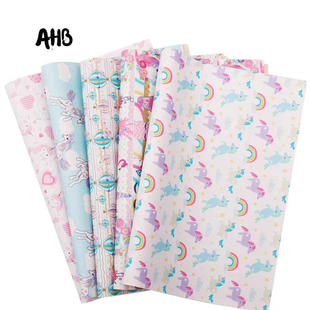 AHB Synthetic Leather Fabric Rainbow Unicorn Leather for Sweet Festival DIY Hair bow Fabric Sewing 22*30cm Faux Leather Sheets
AHB Synthetic Leather Fabric Rainbow Unicorn Leather for Sweet Festival DIY Hair bow Fabric Sewing 22*30cm Faux Leather Sheets