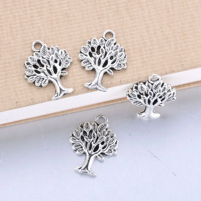 50pcs 20x17mm Antique life Tree Trendy Charms Necklace Pendant Jewelry Accessory Making Man Women Retro Style Jewelry
50pcs 20x17mm Antique life Tree Trendy Charms Necklace Pendant Jewelry Accessory Making Man Women Retro Style Jewelry