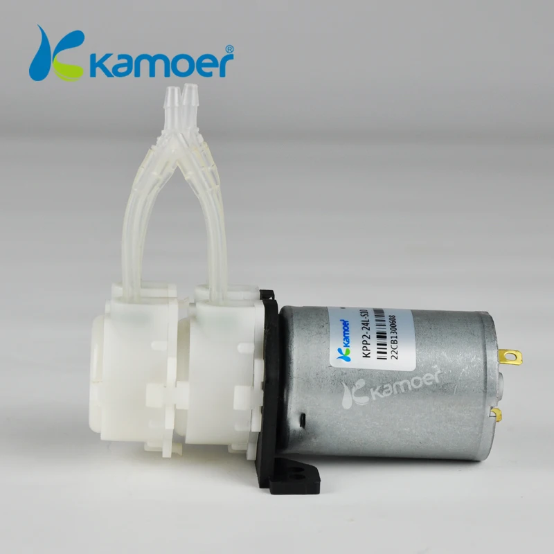 Kamoer KPP2 Peristaltic Pump 12V/24V DC Water Pump (High Flow Rate, Double Head, Two kinds of Mounting plate)
Kamoer KPP2 Peristaltic Pump 12V/24V DC Water Pump (High Flow Rate, Double Head, Two kinds of Mounting plate)