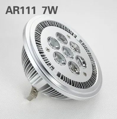 Free shipping LED GU10 AR111 lamp 7W 12V G53 with reflector 60 degree replace to 50W halogen bulb QR111 ES111
Free shipping LED GU10 AR111 lamp 7W 12V G53 with reflector 60 degree replace to 50W halogen bulb QR111 ES111